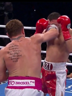 'Canelo' Álvarez vs. Avni Yildirim: el mexicano ganó la pelea ante el turco.