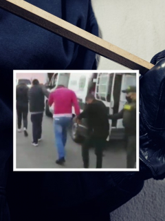 Cuatro personas robaron una casa en Zipaquirá y la Policía los persiguió y los capturó.