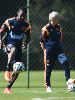 Jackson Martínez reveló cómo era su relación con José Pékerman.