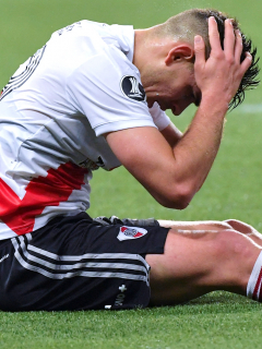 Rafael Santos Borré, lesionado con River Plate ¿Estará en la Selección Colombia?