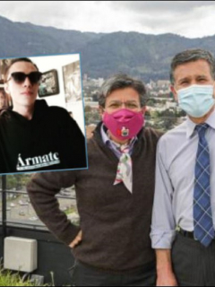 Claudia López y Hugo Acero, secretario de Seguridad, hablan del Esmad y de la herida a Gareth Sella