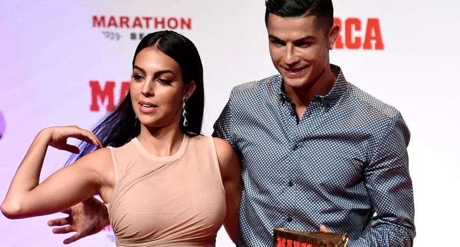Georgina Rodríguez, novia de Cristiano Ronaldo, reveló secretos del jugador. Imagen de referencia de la pareja.