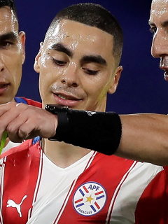 Selección Colombia: Miguel Almirón de Paraguay, baja en Eliminatoria. Imagen de referencia del jugador