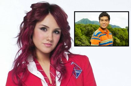 Fotomontaje de Dulce María y Jerónimo Cantillo, a propósito de 'remake' de 'Rebelde'