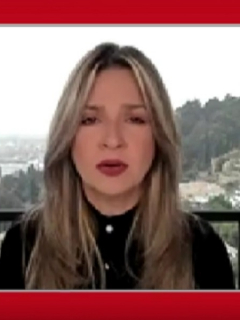Vicky Dávila respondiéndole a Gustavo Bolívar por decir que la revista Semana es uribista