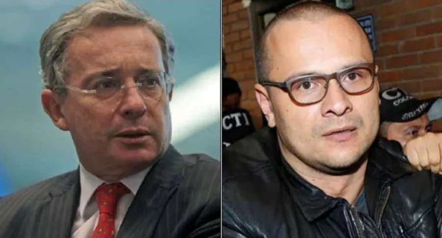 Álvaro Uribe Vélez y el hacker Andrés Sepúlveda, que declarara y cambia su versión en el caso chuzadas al proceso de paz