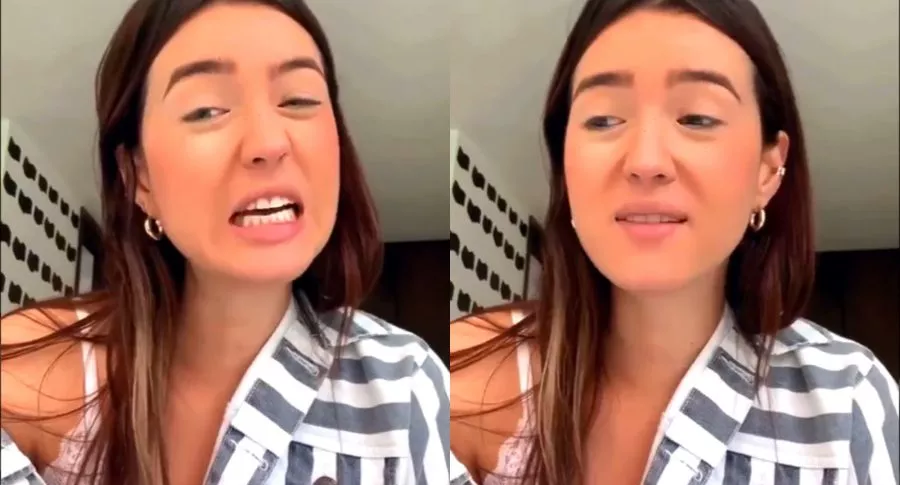 Video de Daniela Ardila, influencer colombiana, dónde dice que odia Colombia.