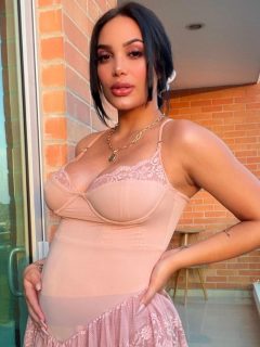 Andrea Valdiri, que le regaló un costoso reloj a su pequeña hija Isabella