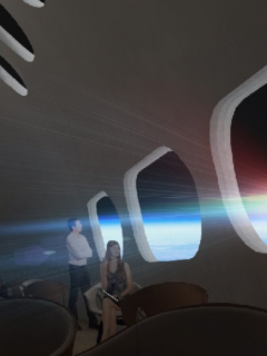 Orbital Assembly Corporation muestra cómo sería su hotel en el espacio.