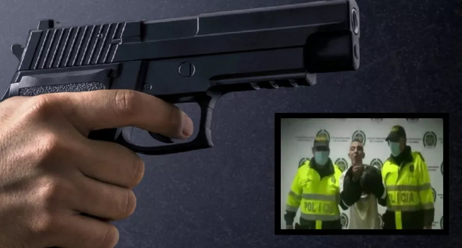 Imagen de un arma que ilustra nota de tiroteo entre hombre drogado y policías, en sur de la ciudad