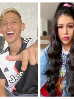 Foto de 'La Liendra', Yina Calderón y Mateo Carvajal, a propósito de burla a la empresaria