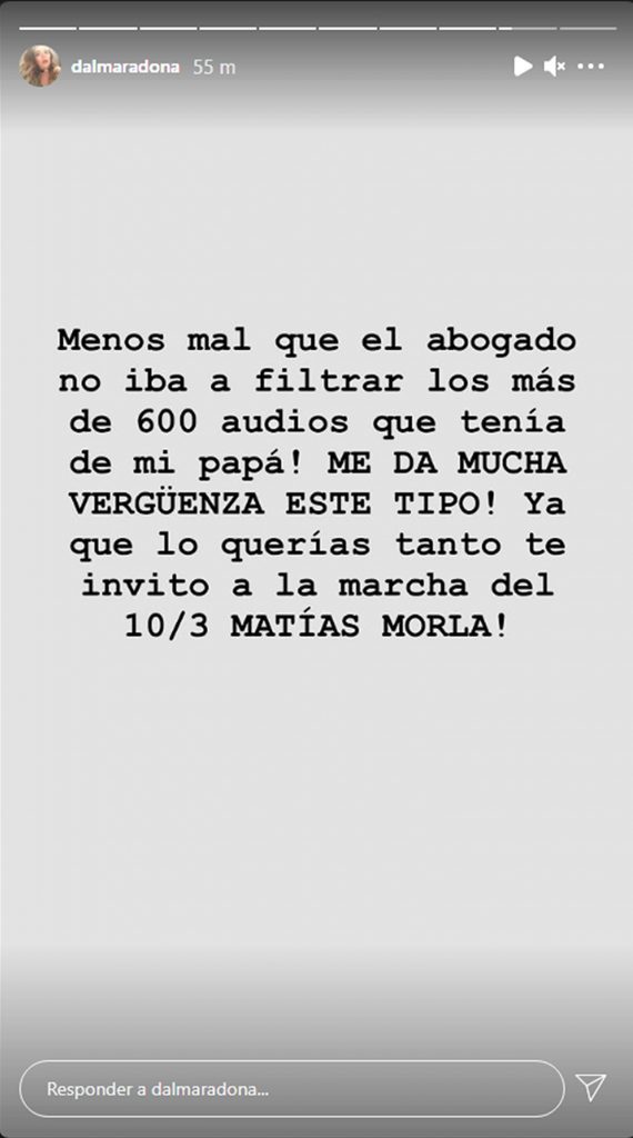 Instagram @dalmamaradona