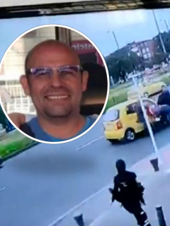 Miguel Ángel Gamboa, taxista asesinado por ladrones en el sur de Bogotá, y los delincuentes