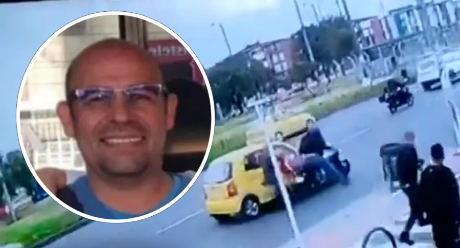 Miguel Ángel Gamboa, taxista asesinado por ladrones en el sur de Bogotá, y los delincuentes 