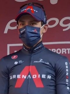 Egan Bernal (Ineos Team) terminó tercero en la Strade Bianche 2021 y suma su tercer podio en la actual temporada.