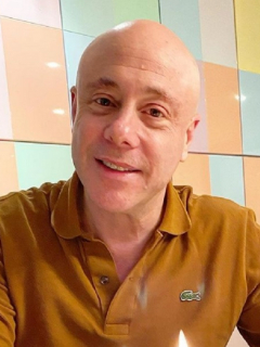 Jorge Rausch, que confirmó que está soltero