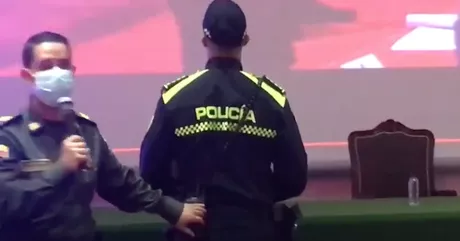 Imagen del posible cambio de uniforme de la Policía Nacional de Colombia.
