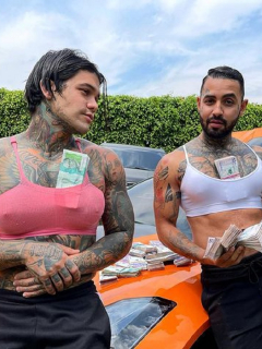 Yeferson Cossio y Jhoan López, ‘influenciadores’ que se implantaron senos por una apuesta contaron detalles desconocidos sobre el polémico reto y la cirugía. “De algo me tengo que morir”, dijo Cossio.