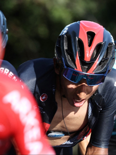 Nairo Quintana, Egan Bernal y los colombianos estarán en la Tirreno-Adriático 2021. Imagen de referencia de Nairo y Egan.