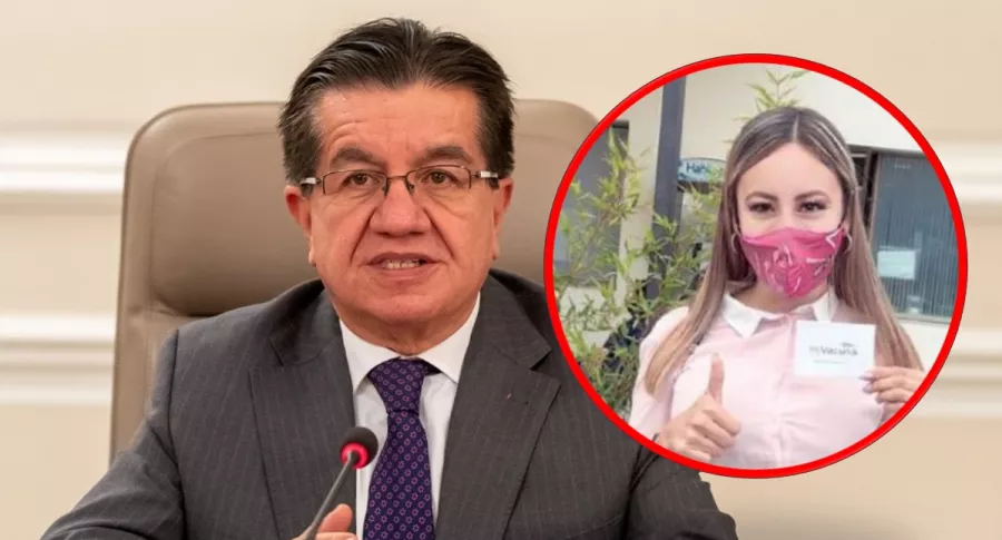 Fernando Ruiz, ministro de Salud, que reprochó que vacunaran a Carolina Cárdenas, que trabajó en la Alcaldía de Bogotá