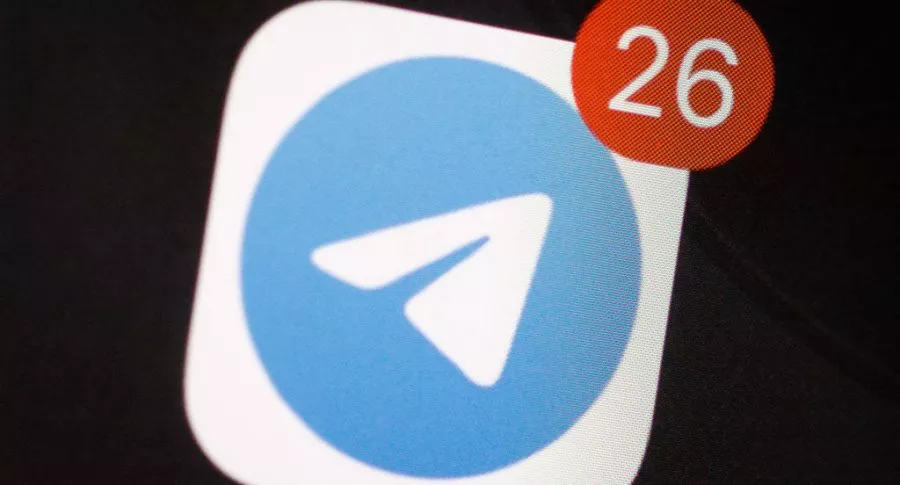 Foto del logo de Telegram ilustra nota sobre función de 'personas cerca' 