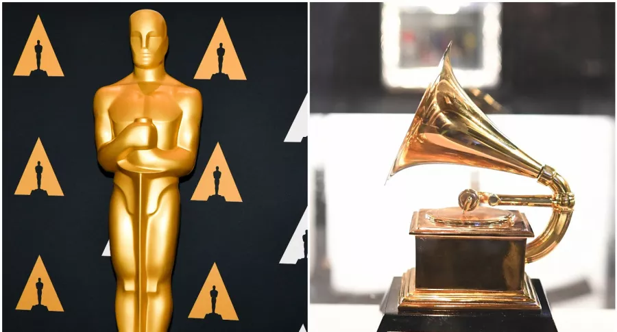 Fotos de Premio Óscar y Grammy, a propósito de cuánto valen