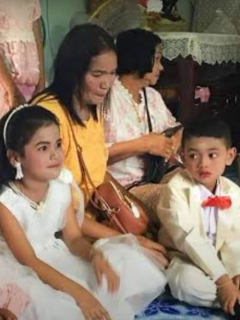 Video: Papás casan sus gemelos de 5 años, para limpiar posible karma, Tailandia