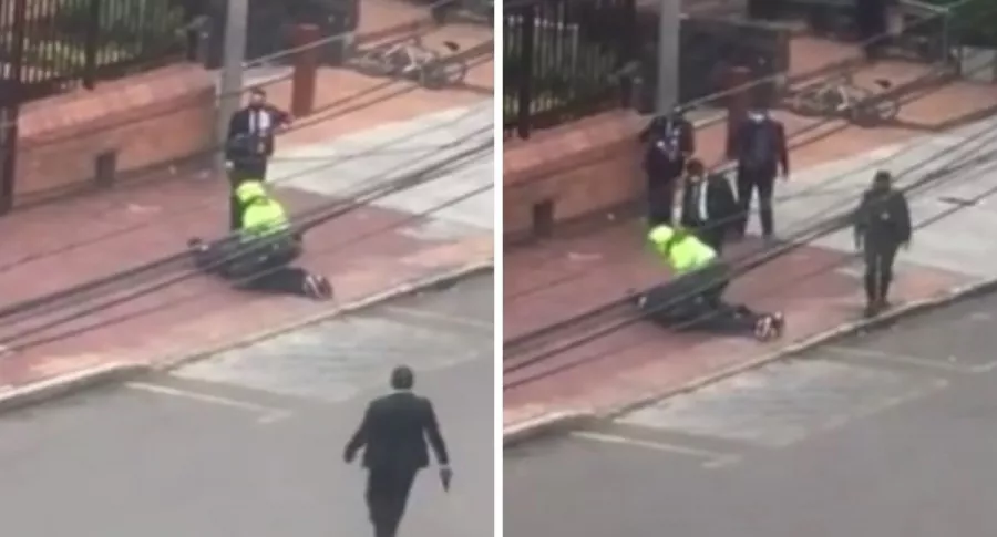 Hombre capturado por la balacera en la Carrera Séptima de Bogotá