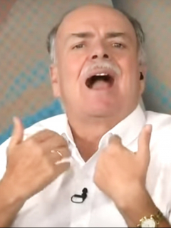 Iván Mejía se desquita de hinchas del Real Madrid que insultaron en Twitter. Imagen de referencia del periodista deportivo.