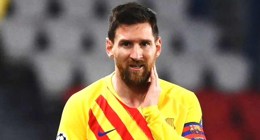 Barcelona ficharía al 'Kun' Agüero para retener a Lionel Messi. Imagen de referencia de 'la Pulga'.