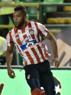 Foto de Miguel Ángel Borja ilustra nota sobre Atlético Nacional vs. Junior de Barranquilla (fotomontaje Pulzo)
