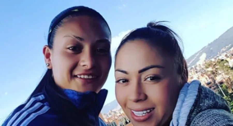 Daneydi Barrera (Epa Colombia) y su novia, la futbolista Diana Celis, están pensando en tener un bebé