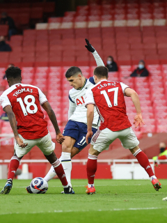 Gol de rabona de Erick Lamela hoy en Arsenal vs. Tottenham: video del gol.