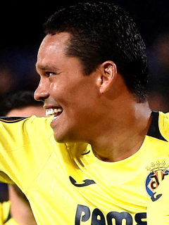 Gol de Carlos Bacca con el Villarreal ante Eibar en la Liga de España. Imagen del atacante colombiano