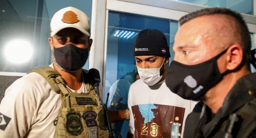 Video: Gabigol, delantero de Flamengo, arrestado en un casino clandestino