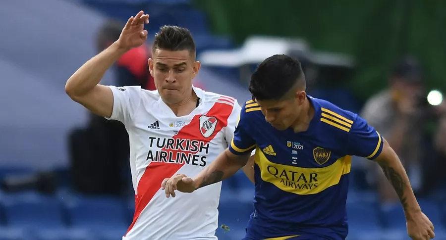 River Plate vs. Boca Juniors: periodista critica presencia de cinco colombianos.