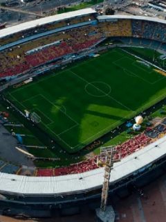 Estadio El Campín de Bogotá, ciudad en la que el Gobierno quiere que la Selección Colombia juegue en la Copa América