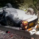 Camioneta que cayó desde un quinto piso en Medellín tenía caleta de armas