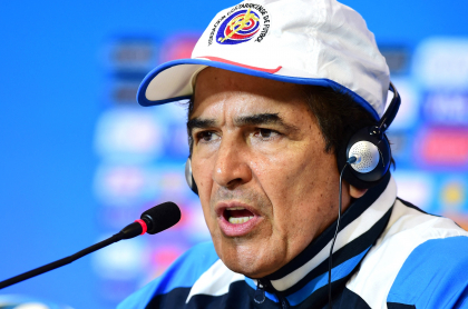 Jorge Luis Pinto acusa a Kéylor Navas de querer perder para sacarlo de C. Rica. Imagen de referencia del DT colombiano.