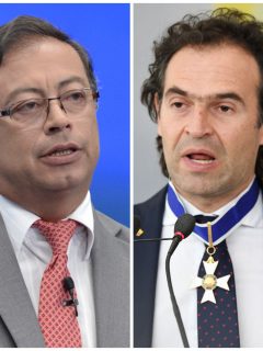 Gustavo Petro, que le respondió a Federico Gutiérrez por el término 'petromadurista' y el exalcalde de Medellín