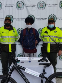 Imagen del extranjero capturado por nueva balacera en el barrio Las Ferias en Bogotá