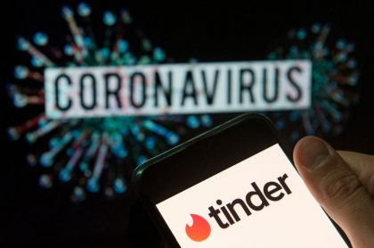 Tinder y coronavirus, ilustra nota de Tinder regalará pruebas de COVID-19 para promover más citas