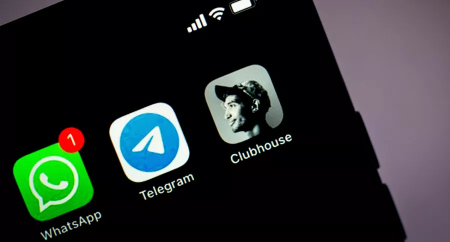 Foto de logo de Telegram ilustra nota sobre su función de chats de audios