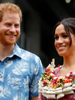 Foto de príncipe Harry y Meghan Markle, a propósito de que dicen que se van a separar