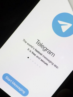 Foto de Telegram ilustra nota sobre los chats de voz en canales