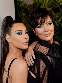 Foto de Kim Kardashian y Kris Jenner, a propósito de divorcio de Kanye West