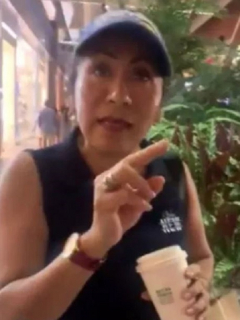 Mujer cristiana sermonea en centro comercial de Veracruz (México) a pareja gay y le dice que se irá al infierno.