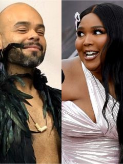 Foto de Carlos Vargas y Lizzo, a propósito de crítica y comparación con licuadora