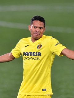 Gol de Carlos Bacca hoy en Villarreal vs. Cádiz, en la Liga de España.