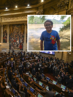 Foto de congreso de Colombia y Francisco Vera, a propósito de Día del Agua